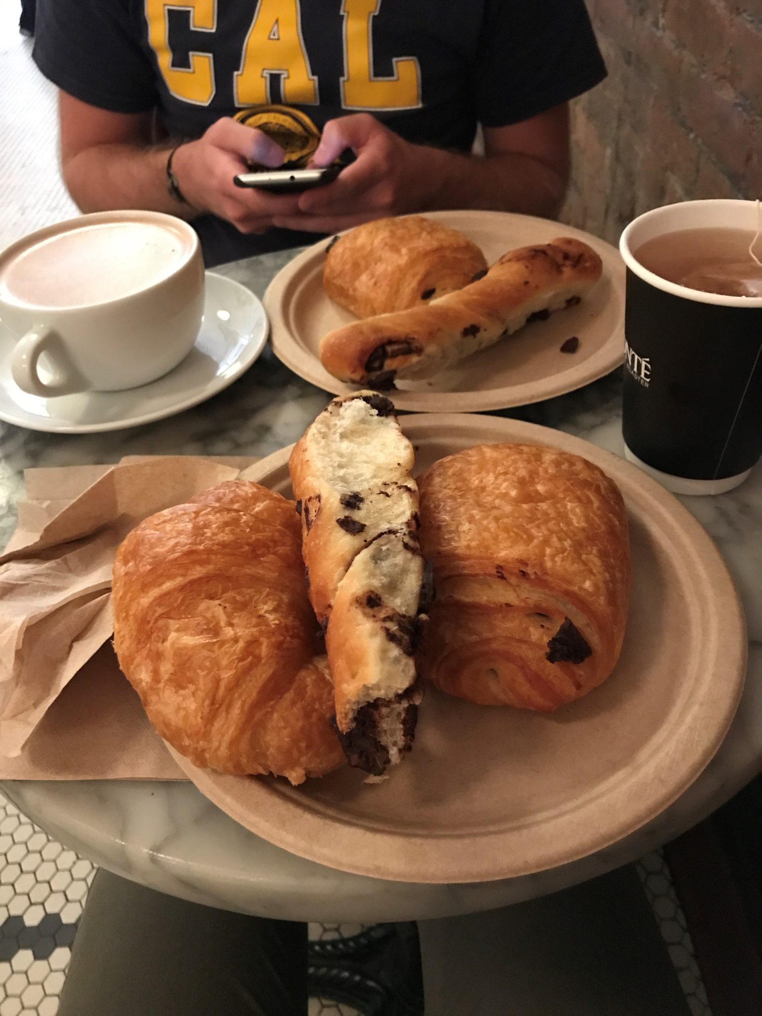 Le petit déjeuner chez Amy's Bread à New York