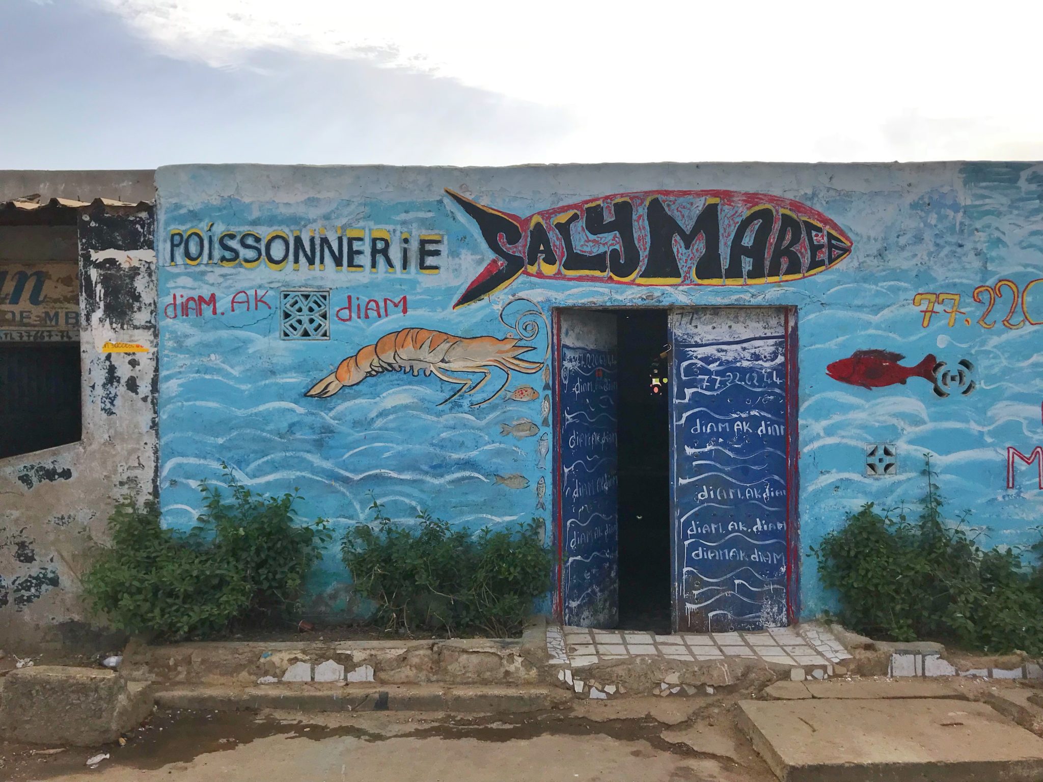 Le village de Mbour au Sénégal