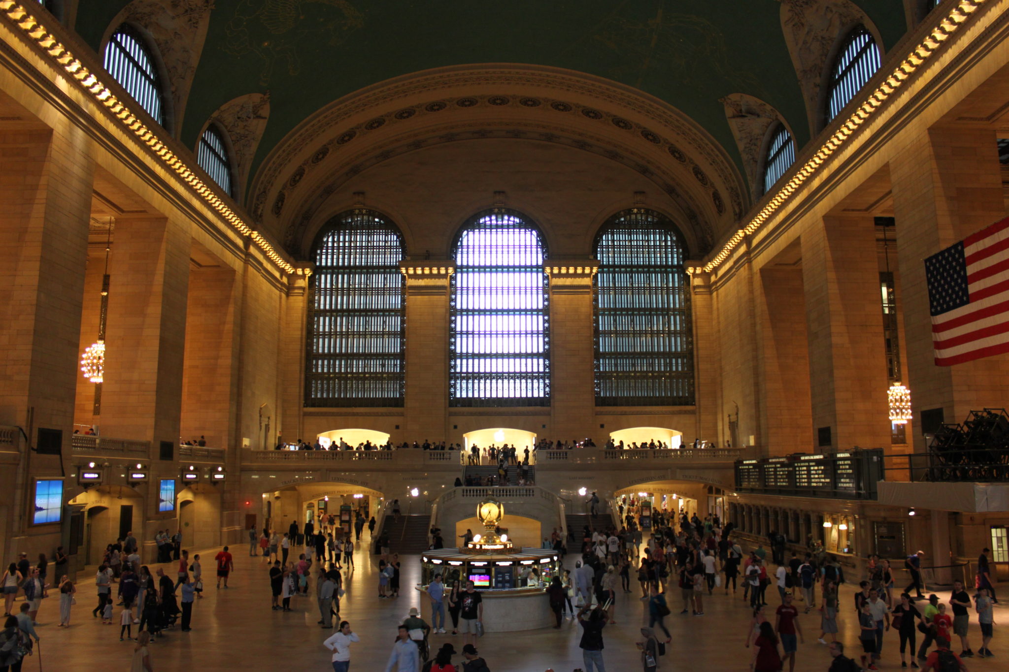 Visite grauite à New York, la gare de Grand Central